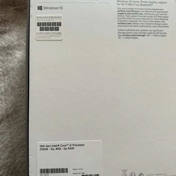 Microsoft Surface laptop box - Picture 7 of 8